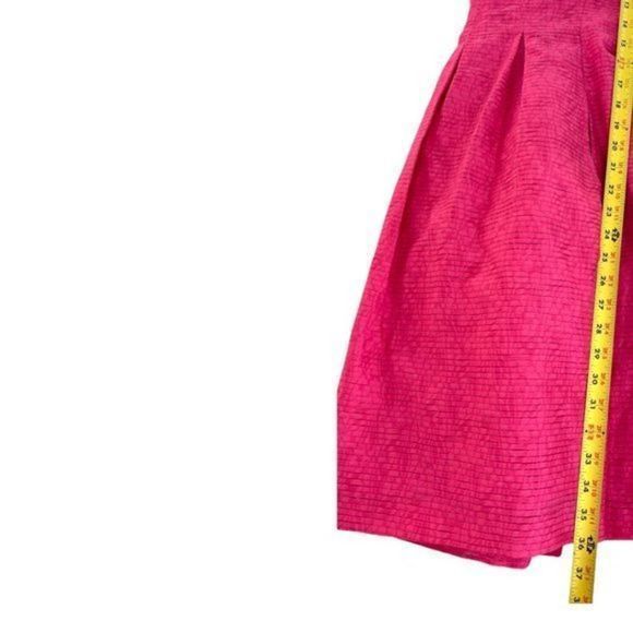 Nine West Fuchsia Shimmer Dress w/Pockets - Picture 9 of 11